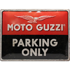 Blechschild Moto-Guzzi Logo Masse: 30x40cm Moto Guzzi