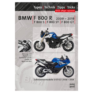 Reparaturanleitung zur BMW F800-Reihe Text und Technik Verlag